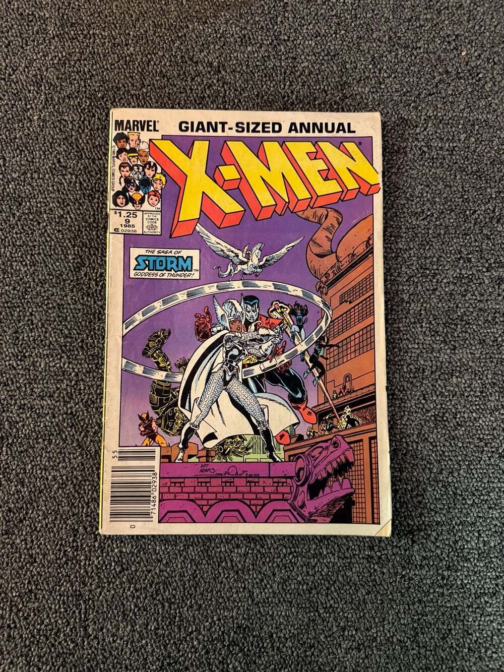 Marvel X-Men Giant-Sized Annual #9 1985 Comic Book